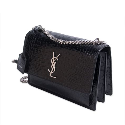 ysl sunset pre owned|sunset saint laurent purses.